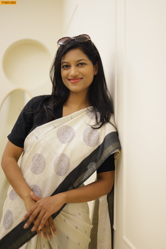 [71063-003] Chanderi Fancy Silk Saree