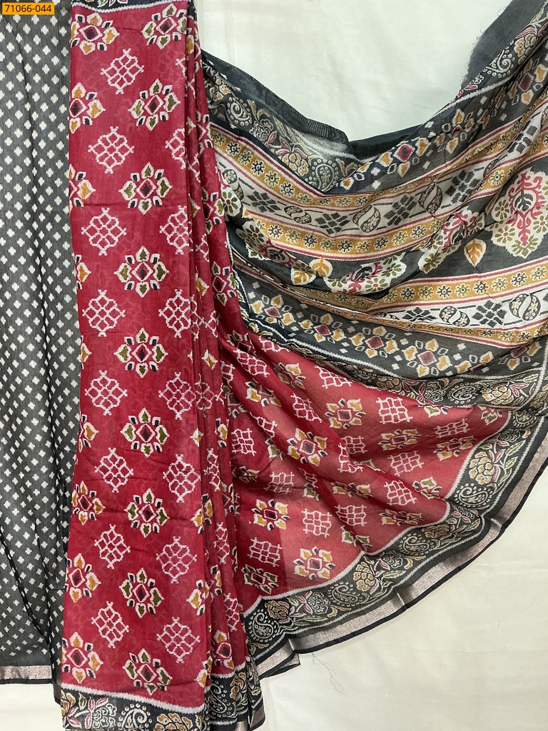 Chanderi fancy silk sarees